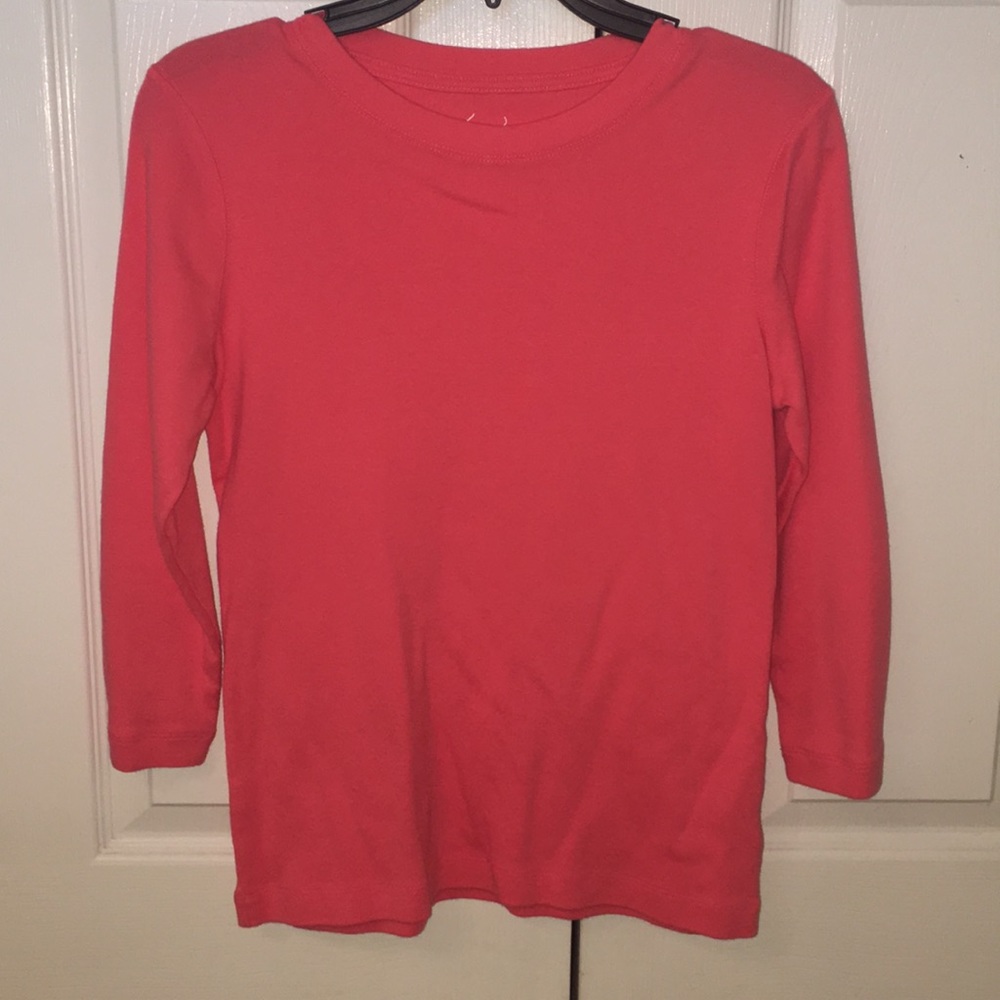 Cotton 3/4 sleeve tee